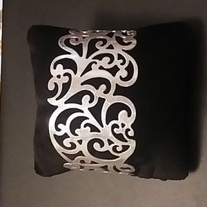 Silver cuff bracelet